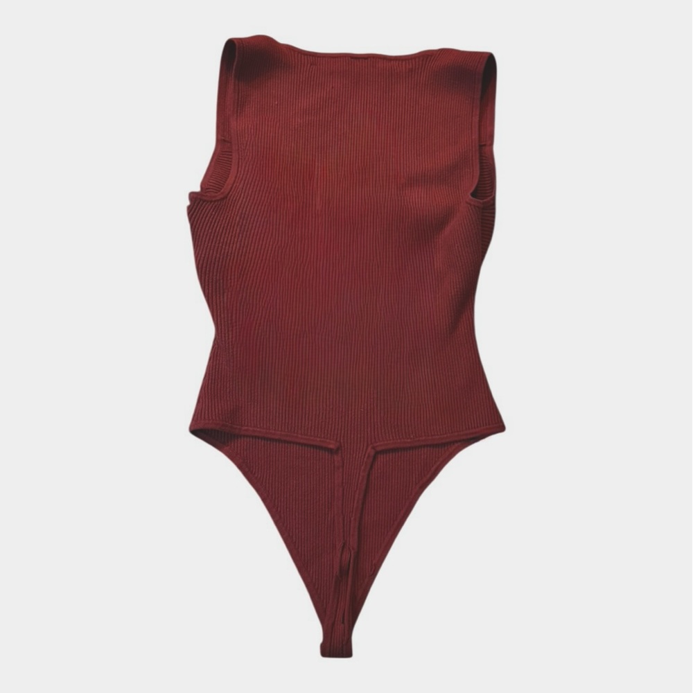Abercrombie & Fitch Red Bodysuit - Picture 3 of 3